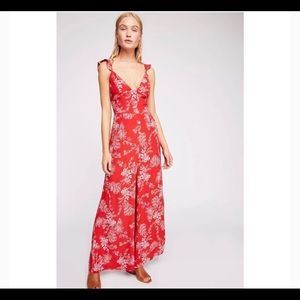 Free people floral romper